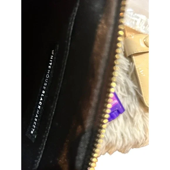 White House Black Market Floral Studded Embellished‎ Pouch Clutch - Picture 7 of 7